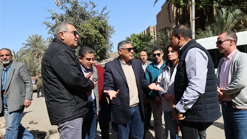 جانب من الجولة الميدانية