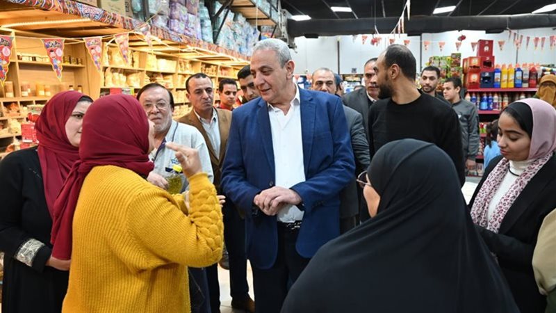 محافظ الغربية خلال