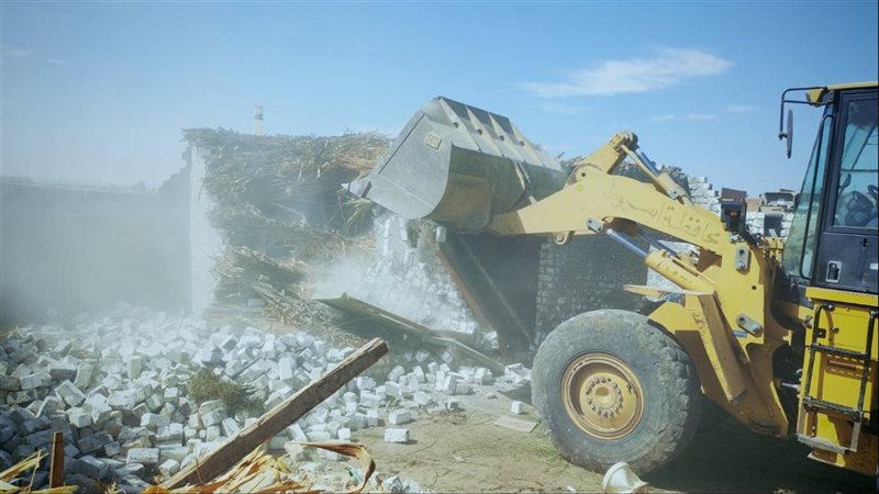 جانب من حملة الإزالات