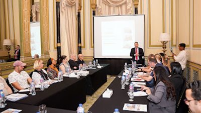 وزارة السياحة والآثار تنظم رحلة تعريفية لمجموعة من شركات السياحة البلجيكية