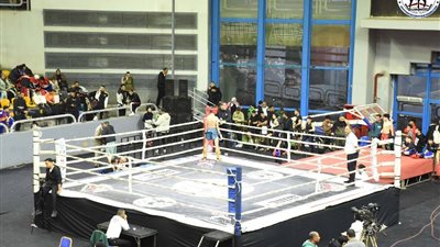 منافسات قوية في البطولة العربية للأندية للكيك بوكسينج باستاد القاهرة