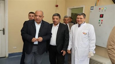 وزير الكهرباء يتفقد موقع هيئة الطاقة الذرية بمنطقة أنشاص