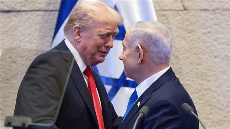 ترامب والرئيس الإسرائيلي