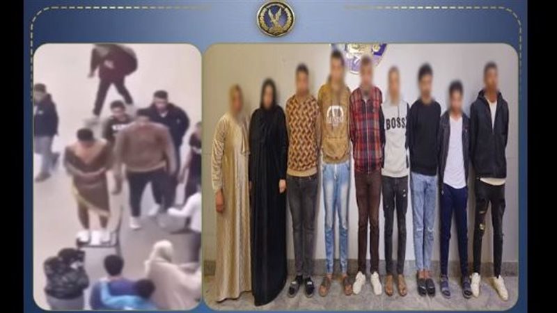 المتهمون ومقطع من الجريمة