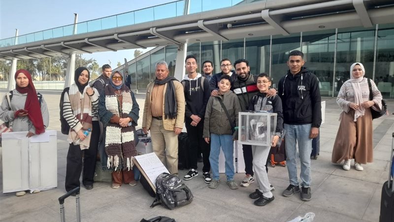 جانب من مشاركة فريق