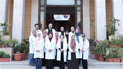 القومي للبحوث:  ٢٢١٥ مستفيدا من خدمات القافلة الطبية بالجيزة