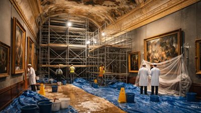 ماذا يحدث في متحف 