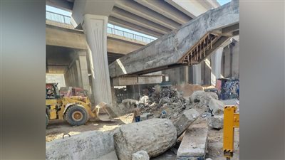 استمرار حملات رفع الإشغالات بالمنطقة الحدودية بين القاهرة والقليوبية