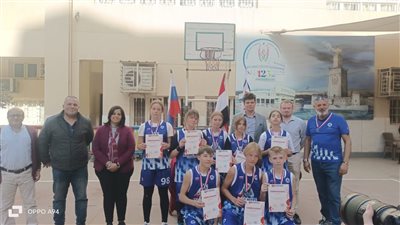 انطلاق بطولة كأس البيت الروسي لطلاب المدارس لكرة السلة في نسختها الأولي