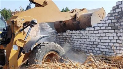 إزالة 117 حالة تعد على الأراضي الزراعية بمحافظة الشرقية