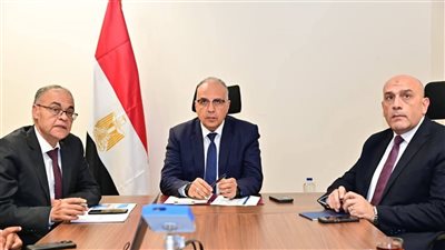 وزير الري يبحث التعاون مع الألمان لصناعة وتوطين صناديق تروس محطات الرفع