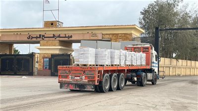 الهلال الأحمر المصري يستقبل الدفعة الـ11 من الأشقاء الفلسطينيين