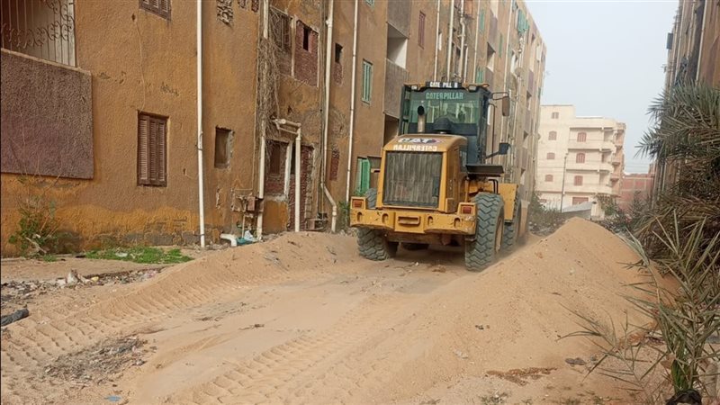 رفع المخلفات بمساكن