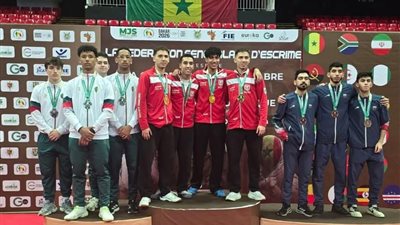 وزير الرياضة يهنئ منتخب مصر لسلاح السيف 