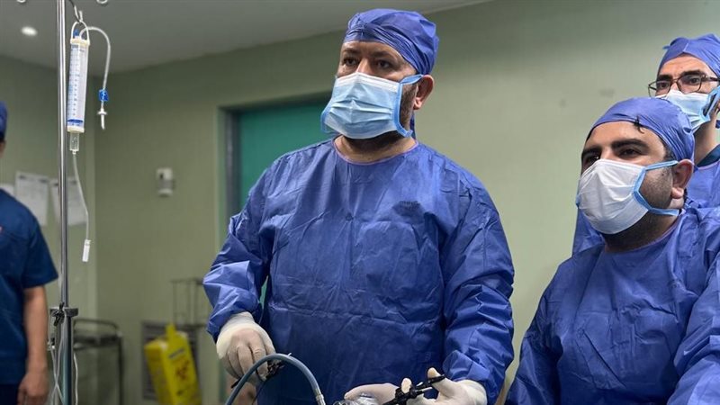 الفريق الطبى