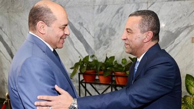 مدير أمن المنوفية يقدم التهنئة للمحافظ بمناسبة توليه مهام منصبه الجديد