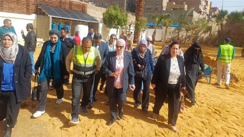 جانب من الزيارة الميدانية