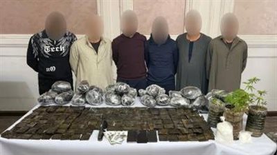    ضبط عناصر بؤر إجرامية من جالبي ومتجري المخدرات والأسلحة النارية بنطاق عدد من المحافظات  