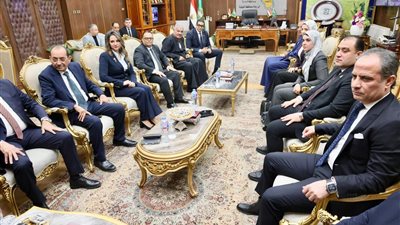 محافظ المنوفية لحزب مستقبل وطن: كلنا يد واحدة لخدمة المواطن