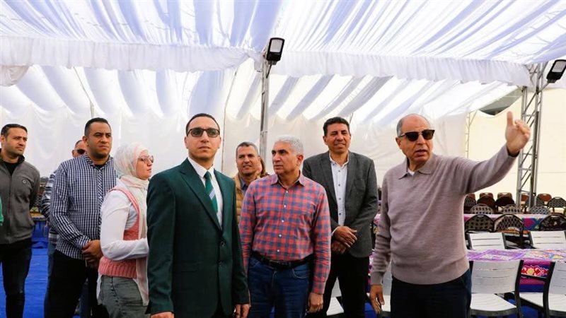 محافظ المنيا يتفقد