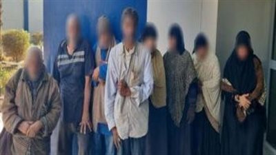  ضبط 20 متهما يستغلون الأحداث في أعمال التسول 