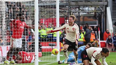 ليفربول يخطف فوزًا قاتلاً من نوتنجهام فورست في البريميرليج