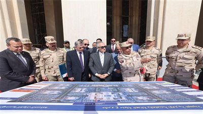 وزير العدل يتفقد مشروع مدينة العدالة بالعاصمة الجديدة