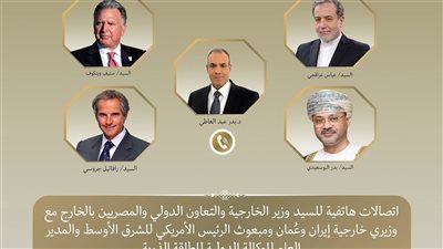 اتصالات مكثفة لوزير الخارجية للدفع بمسار التهدئة في الشرق الأوسط