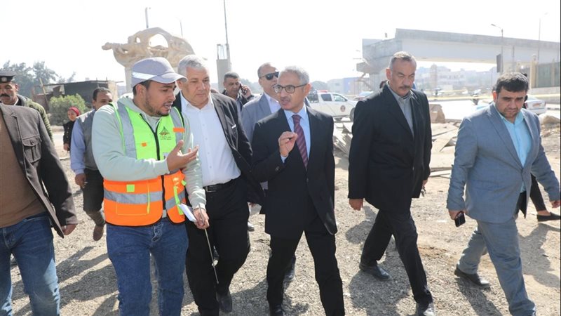 محافظ بنى سويف يتابع