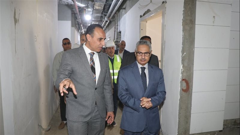 محافظ بنى سويف يتفقد