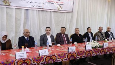 رئيس الطائفة الإنجيلية يشهد إفطار مدارس السلام ببنها بحضور محافظ القليوبية