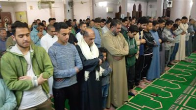 مساجد بني سويف تشهد إقبالًا كثيفًا في الليلة الخامسة من رمضان