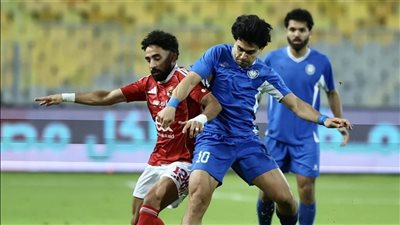 مروان عطية يفوز بجائزة رجل مباراة الأهلي وسموحة