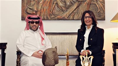 وزيرة الثقافة تستقبل المستشار تركي آل الشيخ لبحث تعزيز التعاون الثقافي والفني
