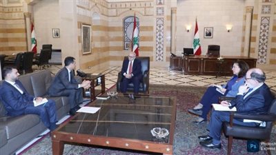 رئيس وزراء لبنان يبحث مع البنك الأوروبي لإعادة الإعمار دعم القطاعين العام والخاص