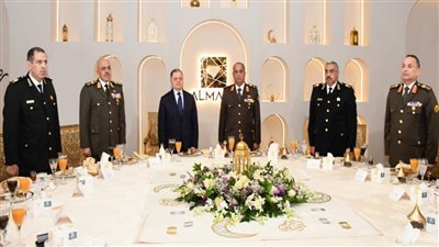 وزيرا الدفاع والداخلية يشهدان إفطارًا رمضانيًا ويؤكدان تكامل القوات المسلحة والشرطة