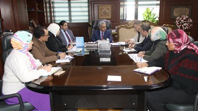 محافظ بني سويف يعقد اجتماعًا بأعضاء اللجنة التنسيقية لمنظومة التصالح