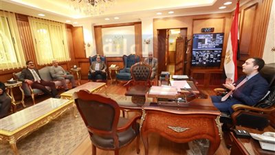 معلومات شبكات المرافق بكفر الشيخ يبحث تطوير منظومة العمل