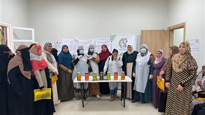 تدريب 80 سيدة ببني سويف على الصناعات الغذائية لدعم التمكين الاقتصادي