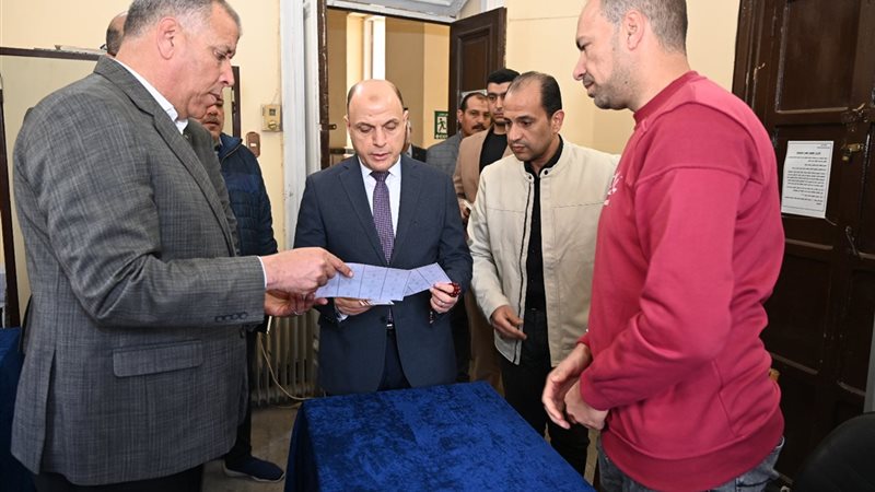 محافظ الغربية بمجلس