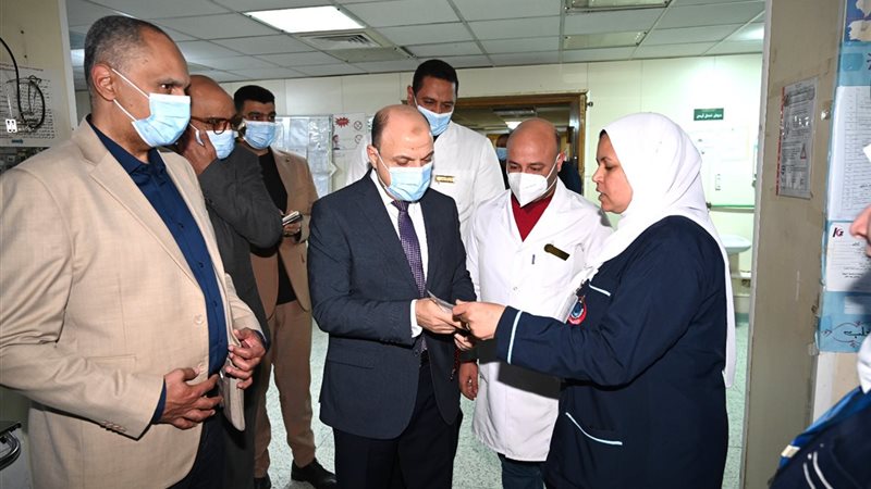 محافظ الغربية خلال