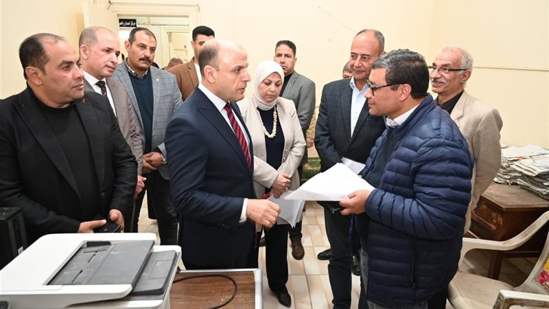 محافظ الغربية خلال