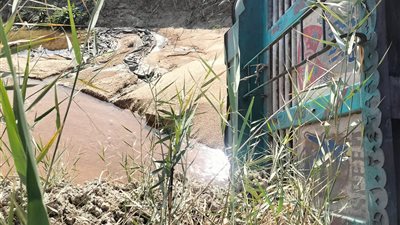 سقوط تريلا تحمل 87 طن قمح في مجرى مائي بالفيوم