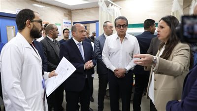 وزير الصحة يتفقد النموذج المرجعي الأول لرعاية السكتة الدماغية الشاملة