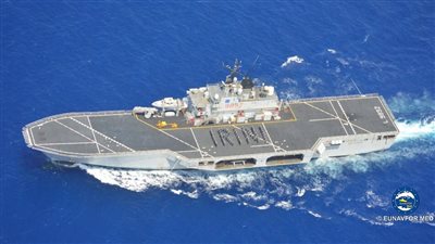 عملية إيريني تستضيف قادة العمليات البحرية الأوروبية في روما