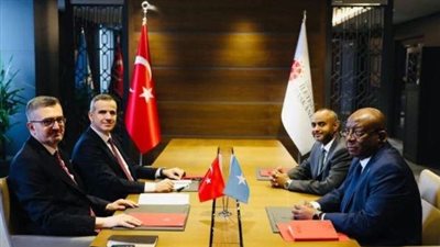 مباحثات بين الصومال وتركيا بأنقرة لتعزيز التعاون الثنائي