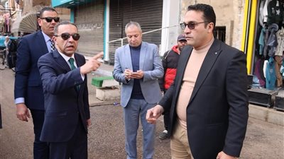 محافظ المنوفية يشدد بإزالة كافة الإشغالات بشوارع الساحة وعمر أفندي ومنطقة ميدان المحطة 