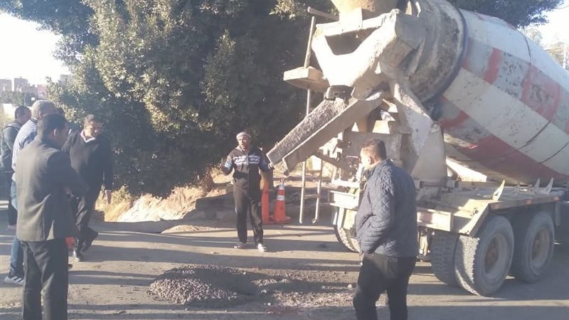 اصلاح هبوط أرضي بكوبري