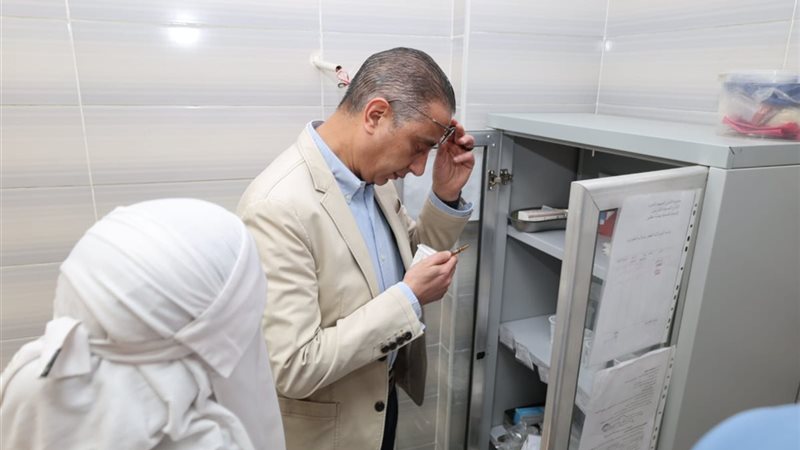 جانب من الجولة التفقدية