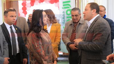 وزيرة التضامن تتفقد مقر إطعام جمعية الأورمان بـ